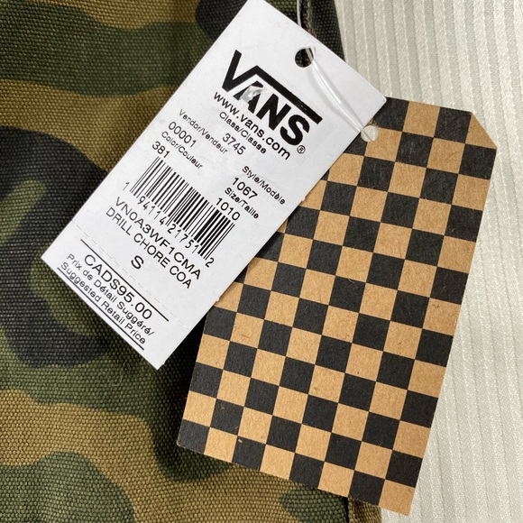 Vans Drill Chore Camo Camouflage Coat - Picture 4 of 9